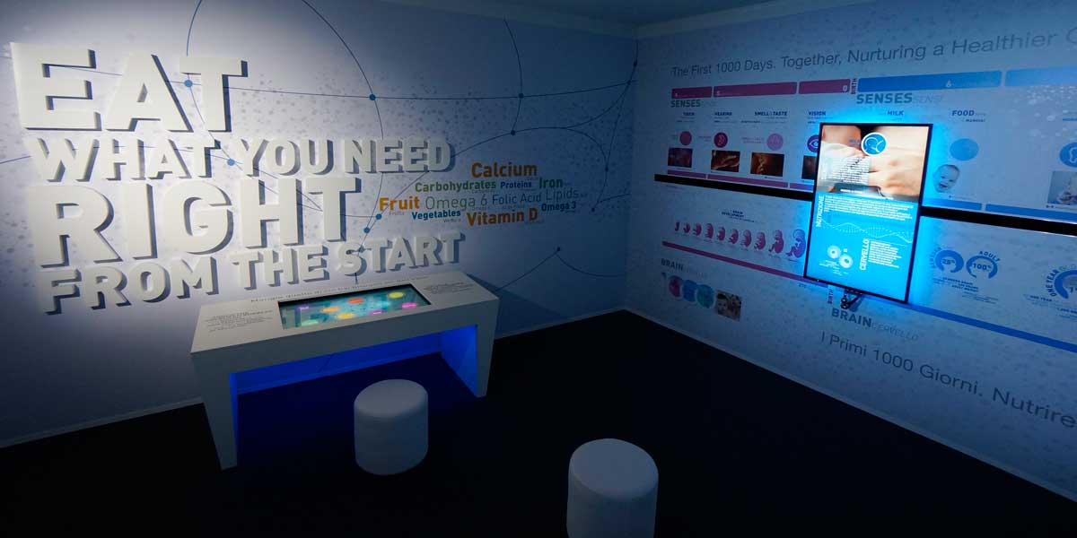 Interactive museum for Nestlé